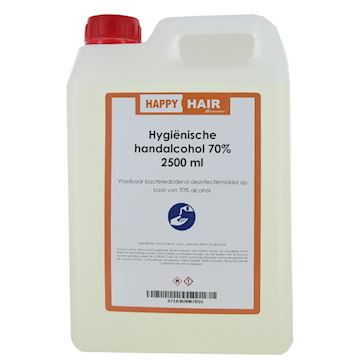 HYGIËNISCHE HANDALCOHOL 70% VLOEIBAAR 2,5ltr