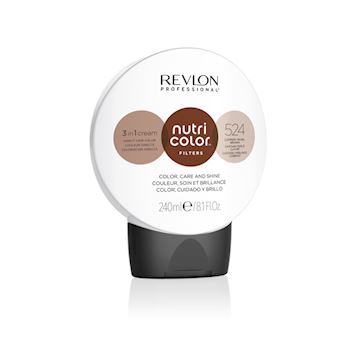 REVLON NUTRI COLOR CRÈME 240ml 524 IRIDESCENT CHESTNUT BROWN