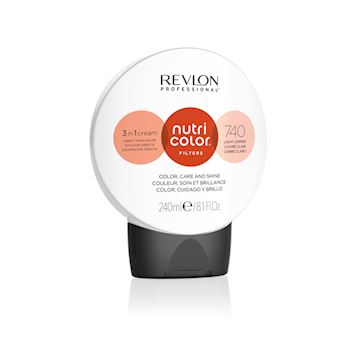 REVLON NUTRI COLOR CRÈME 240ml 740 LIGHT COPPER