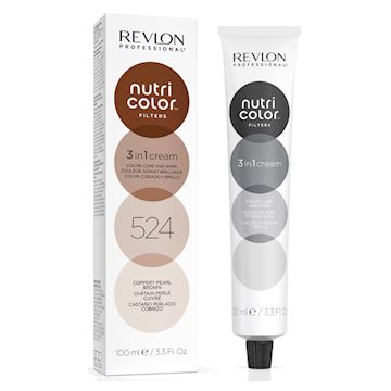 REVLON NUTRI COLOR CRÈME 100ml 524 IRIDESCENT CHESTNUT BROWN