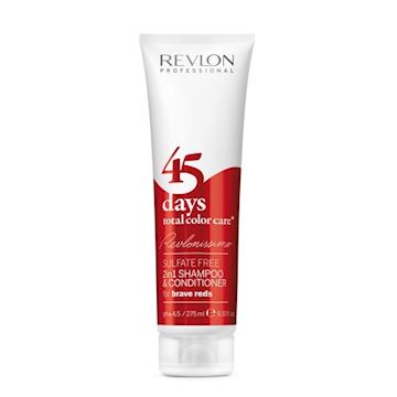 REVLON 45 DAYS TOTAL COLOR CARE BRAVE REDS 275ml