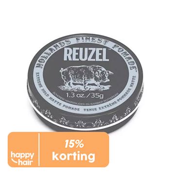 REUZEL EXTREME MATTE POMADE 35gr DOOS à 12st "15% VOORDEEL