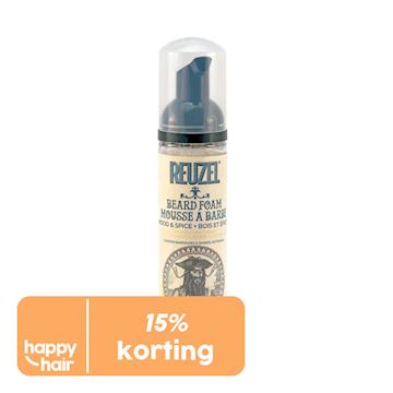 REUZEL WOOD & SPICE BEARD FOAM 70ml DOOS à 12st "15% VOORDEE