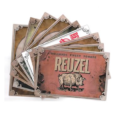 REUZEL MARKETING 4"x 6" POSTCARDS (10 CARD SET) (R29)