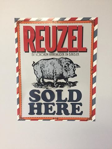 REUZEL MARKETING WINDOW CLING (R33)