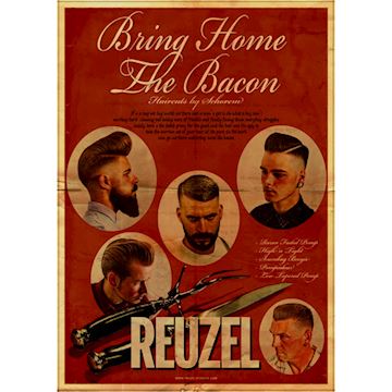 REUZEL MARKETING BACON POSTER 20"x28"