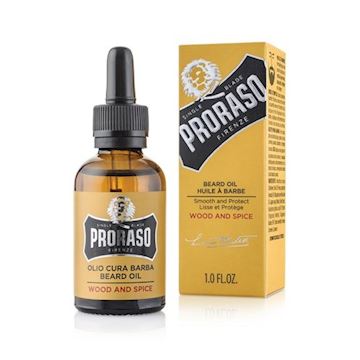 PRORASO BEARD OIL WOOD AND SPICE 30ml