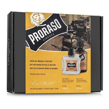 PRORASO SPECIAL BEARD CARE SET WOOD AND SPICE BALM&WASH