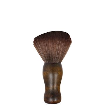 BRATT 7840 BARBER WOODEN NECK BRUSH/NEKKWAST SOFT/ZACHT