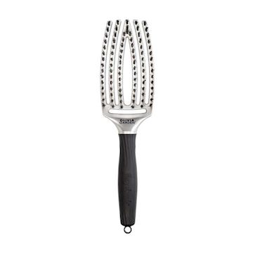 OLIVIA GARDEN FINGERBRUSH COMBO MEDIUM TRINITY SILVER