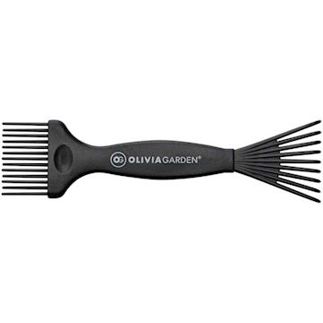 OLIVIA GARDEN BRUSH CLEANSER MINI BLACK