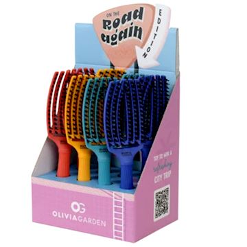 OLIVIA GARDEN FINGERBRUSH ON THE ROAD AGAIN DISPLAY 8st