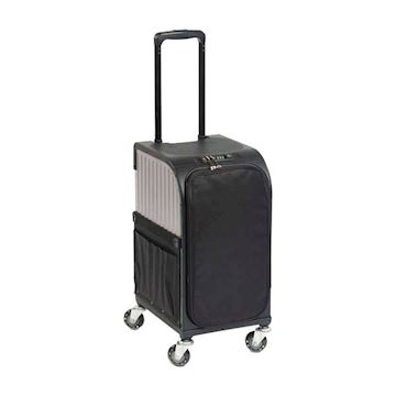 SIBEL 020060132 ROLLERCOASTER STOOLCASE TITANIUM