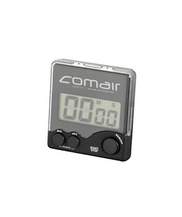 COMAIR 7001076 DIGITALE TIMER/WEKKER ZWART