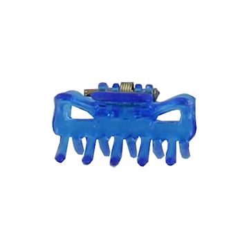 MINIKLEMMEN 1474-35 24st BLAUW TRANSPARANT