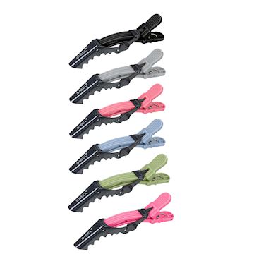 SIBEL GATOR CLIPS 9cm 6st FOR SHORT HAIR