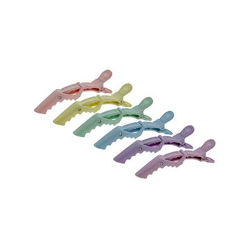 EFALOCK 14102521 SHARKCLIPS MACARONS CLIPS 6st