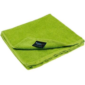 NEW ECO HANDDOEK MICROVEZEL 45X90CM APPELGROEN 6st