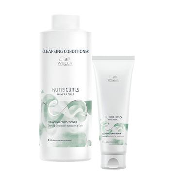 WELLA NUTRICURLS WAVES & CURLS CLEANSING CONDITIONER