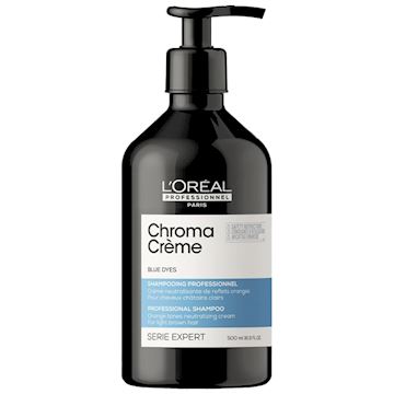 L'OREAL SE22 CHROMA CRÈME SHAMPOO BLUE DYES 500ml ASH