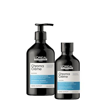 L'OREAL SE22 CHROMA CRÈME SHAMPOO BLUE DYES ASH