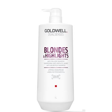 GOLDWELL CARE DS BLONDES & HIGHL. ANTI-YELLOW SHAMPOO 1000ml