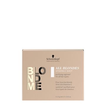 SCHWARZKOPF BLOND ME ALL BLONDES DETOX VITAMINE C SHOTS 5x5g