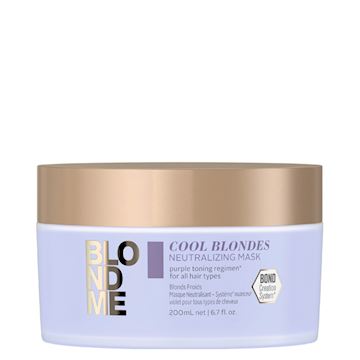 SCHWARZKOPF BLOND ME NEUTRALIZING COOL MASK 200ml