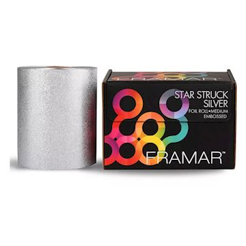 FRAMAR ALUMINIUM FOLIE ROL 13cmx98m EMBOSSED STAR STRUCK