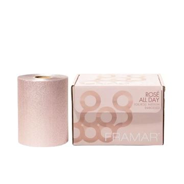 FRAMAR ALUMINIUM FOLIE ROL 13cmx98m EMBOSSED ROSE GOLD