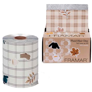 FRAMAR ALUMINIUM FOLIE PLAID HAIR DAY