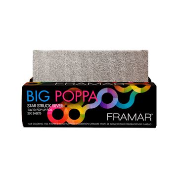 FRAMAR ALUMINIUM FOLIE BIG POPPA SHEETS 14x10 250st