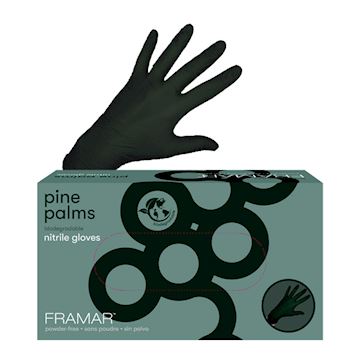 FRAMAR NITRILE HANDSCHOENEN PINE PALMS 100st SMALL