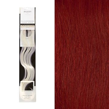 BALMAIN EXTENSIONS FIBRE 45cm RED