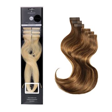 BALMAIN EASY INVISIBLE TAPE HUMAN HAIR  6st 40cm KLEUR 6G.8G