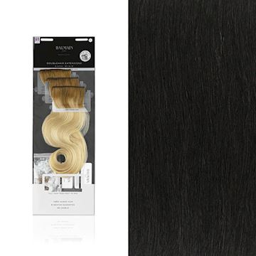 BALMAIN DOUBLEHAIR EXTENSIONS 40cm 3st KLEUR 1