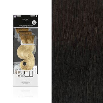 BALMAIN DOUBLEHAIR EXTENSIONS 40cm 3st KLEUR 3.5 OMBRE