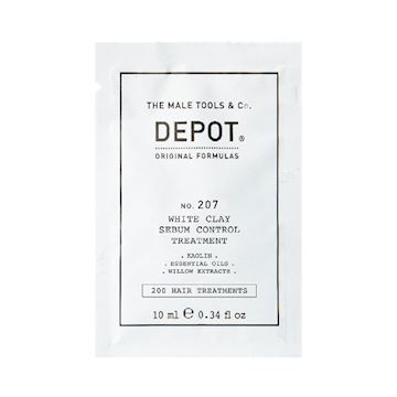 DEPOT TREATMENT NO.207 SACHET WHITE CLAY SEBUM CONTROL 10ml