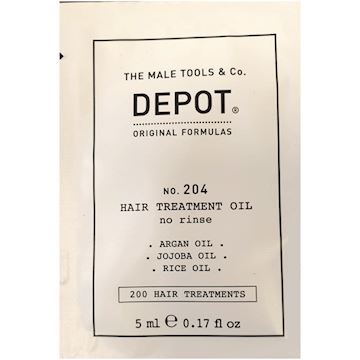 DEPOT CONDITIONER NO.204 SACHET HAIR TREATMENT OIL 5ml