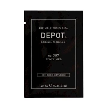 DEPOT STYLING NO.307 SACHET BLACK GEL 10ml