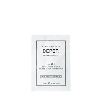 DEPOT SHAVE NO.401 SACHET PRE&POST SHAVE SKIN PROTECTOR 10ml