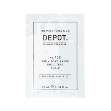 DEPOT SHAVE NO.402 SACHET PRE&POST SHAVE FLUID 10ml