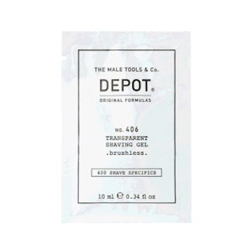 DEPOT SHAVE NO.406 SACHET SHAVING GEL 10ml