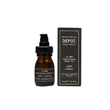 DEPOT BEARD NO.505 COND. BEARD OIL GINGER & CARDAMOM 30ml