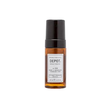 DEPOT BEARD NO.508 CLEANSING BEARD & MOUSTACHE FOAM 100ml