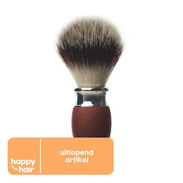 DEPOT MARKETING NO. 731 WOOD & STEEL LUXURY SHAVING BRUSH*