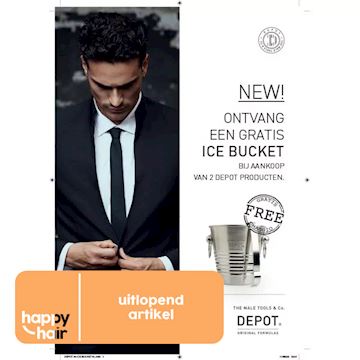 DEPOT MARKETING SHOWCARD A4 ICE BUCKET*