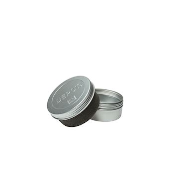 DEPOT MARKETING SHOE SHINE ALUMINIUM JAR