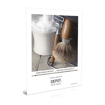 DEPOT MARKETING DESK PANCARD SHAVE