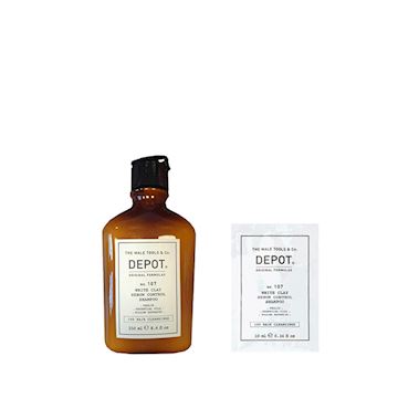 DEPOT SHAMPOO WHITE CLAY SEBUM CONTROL